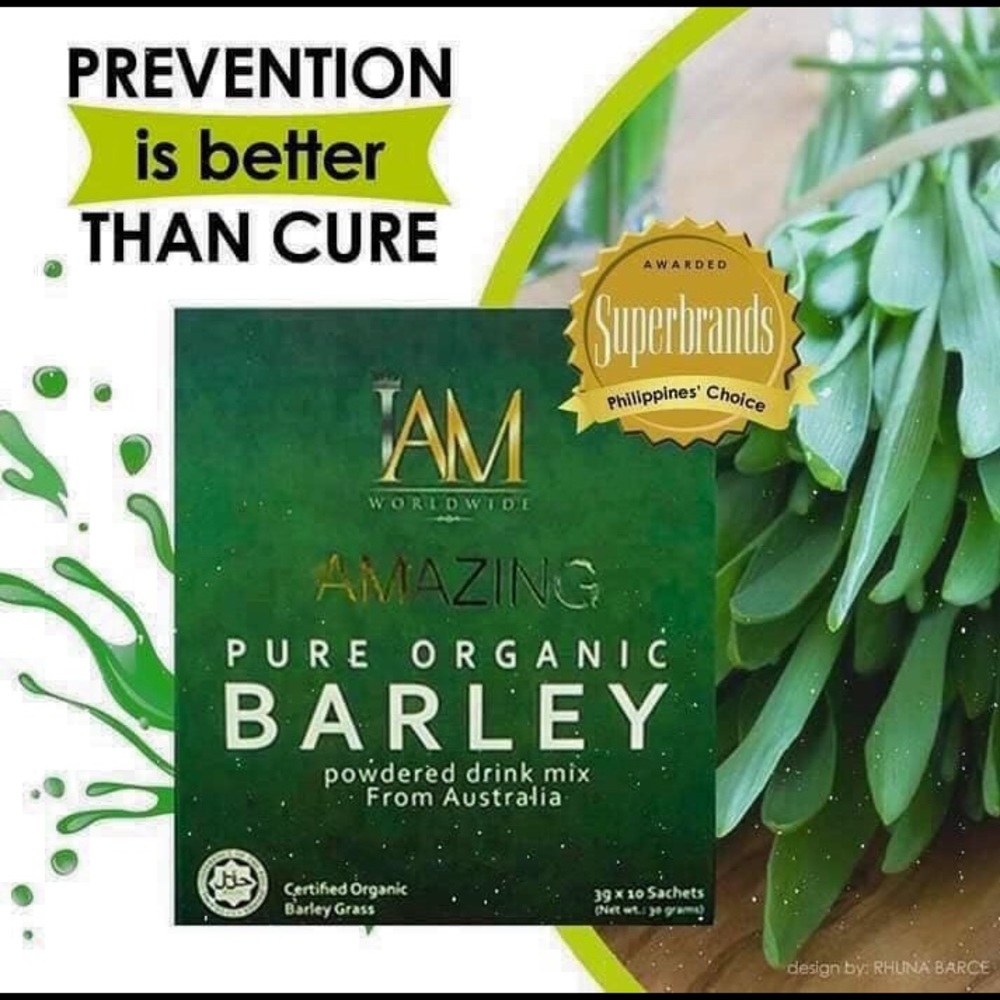 AMAZING PURE ORGANIC BARLEY For our Immune System